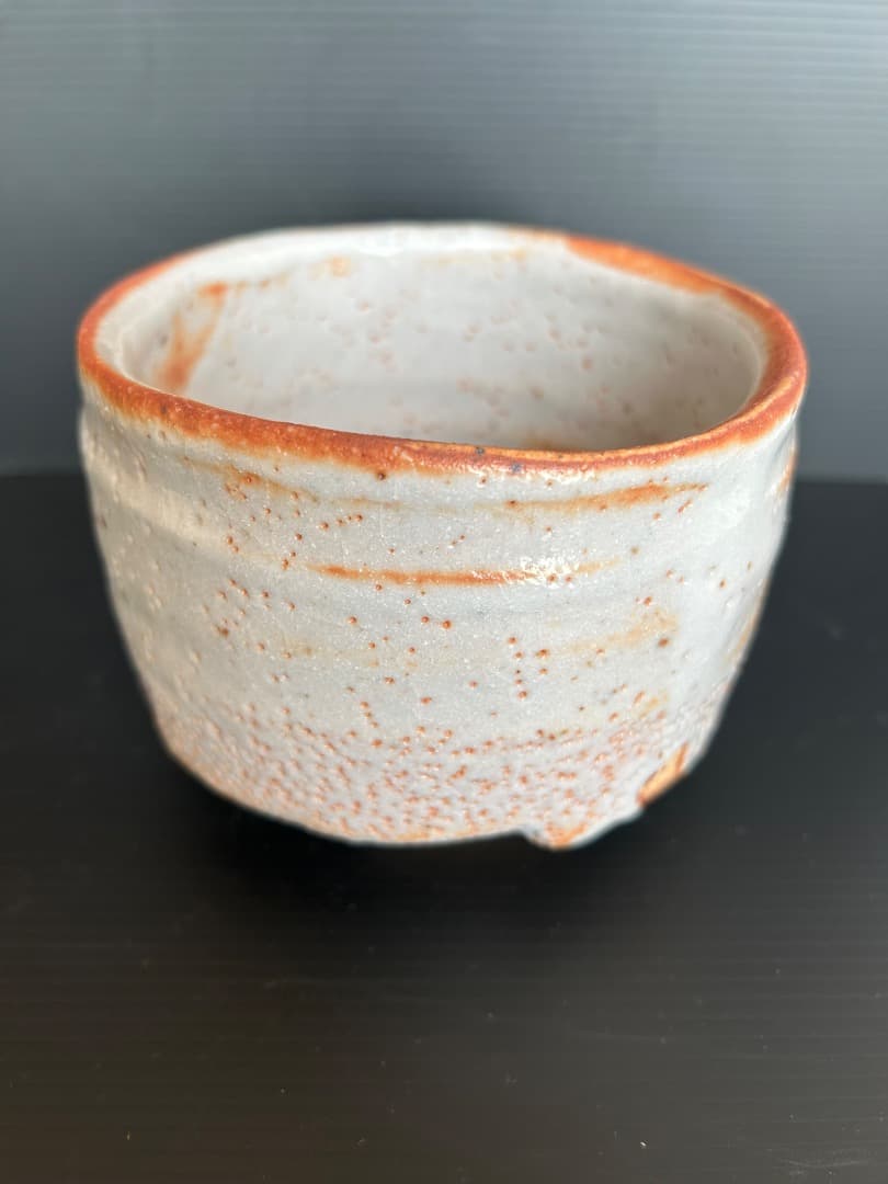 志野茶碗 (春暁窯　加藤 春暁 作)