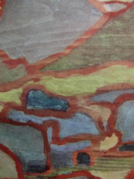 熊谷 守一、岩殿山、希少・限定額装用画集画