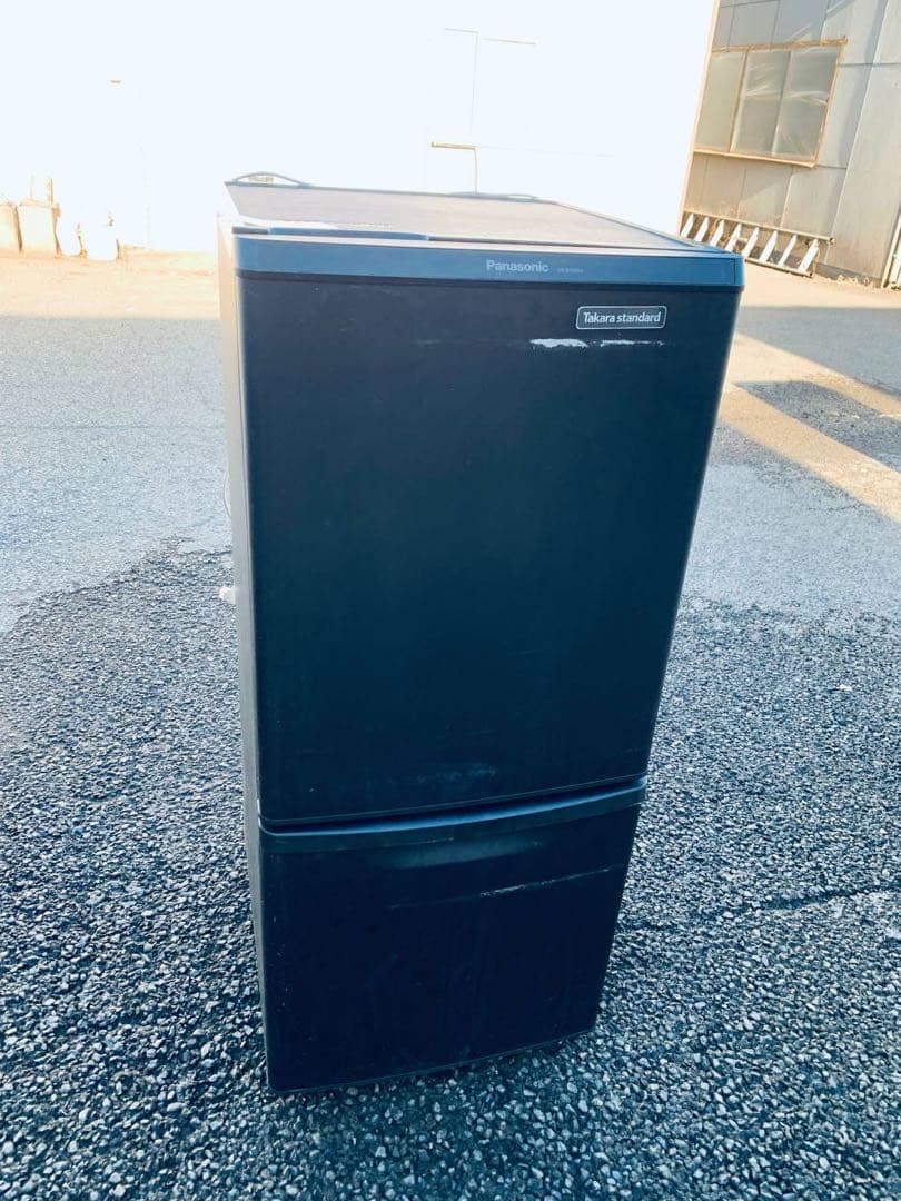 ①✅Panasonicノンフロン冷凍冷蔵庫✅ NR-B14BW-T✅送料設置無料