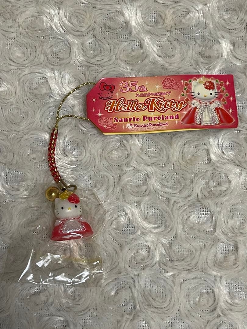 レア！貴重！ハローキティ根付け 35周年記念 ピューロランド限定 サンリオ