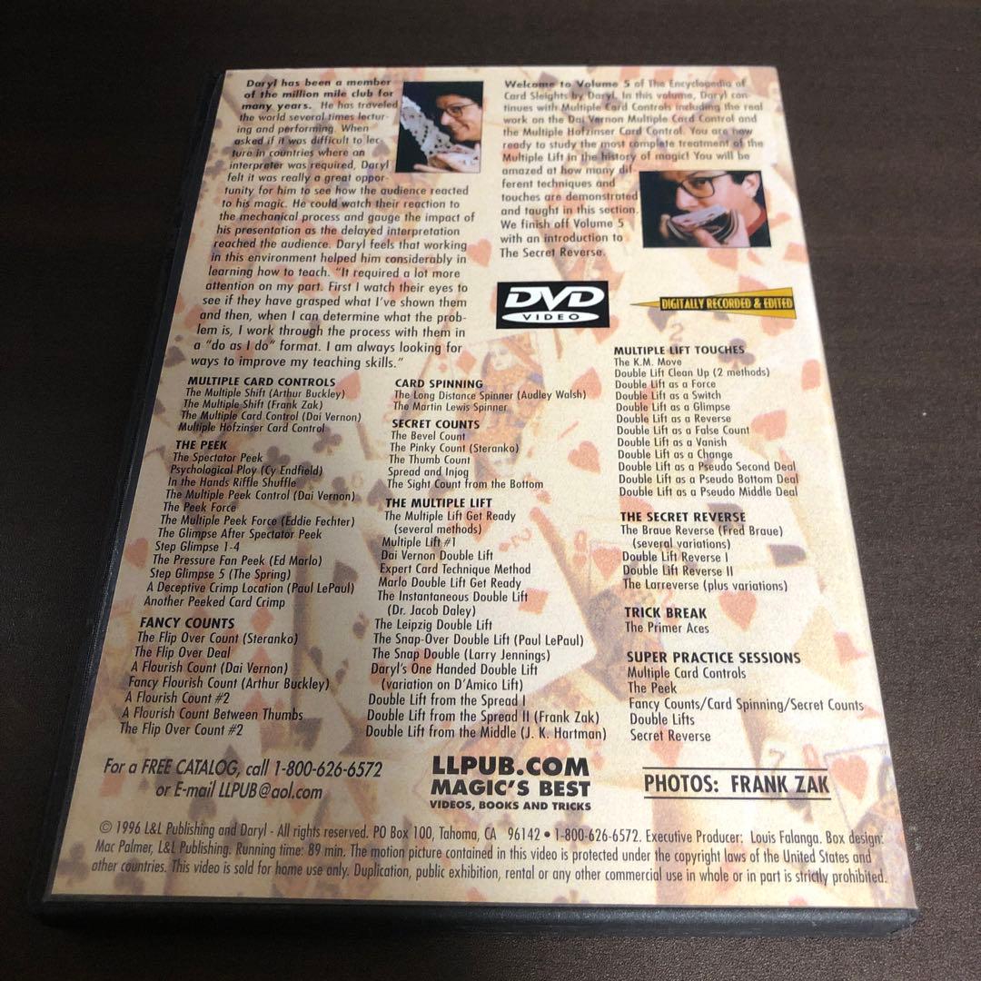 その他 Encyclopedia of Card Sleights by Daryl