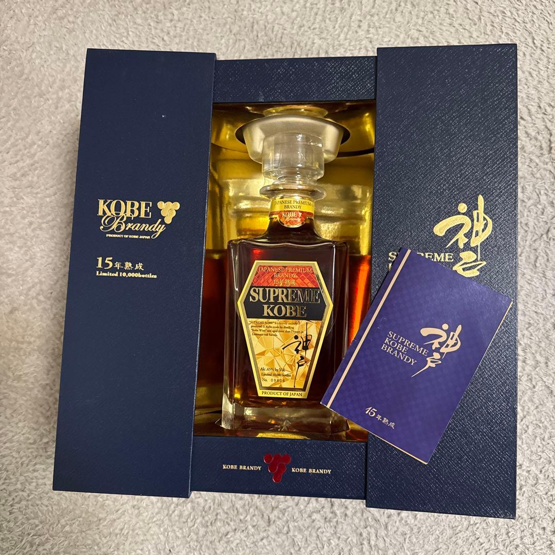 KOBE Brandy SUPREME KOBE 15年熟成 限定