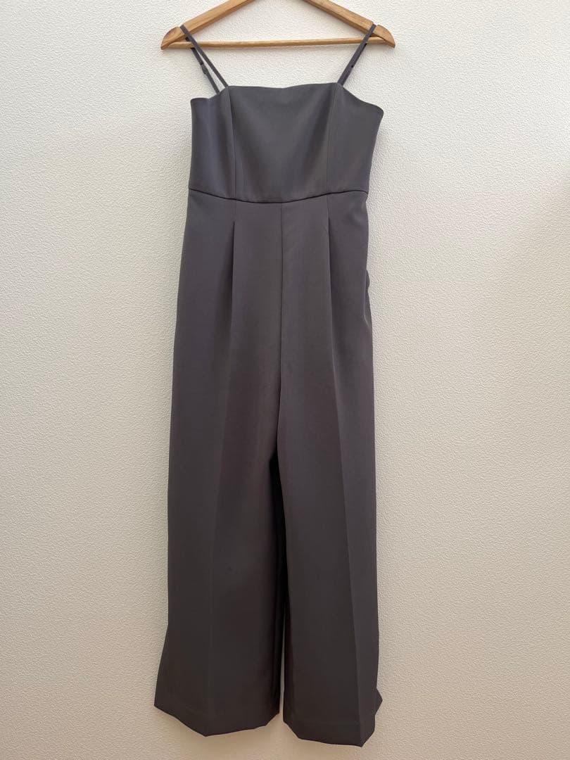 【オケージョン】【結婚式】【パーティ】シースルー チュール&オールインワンドレス