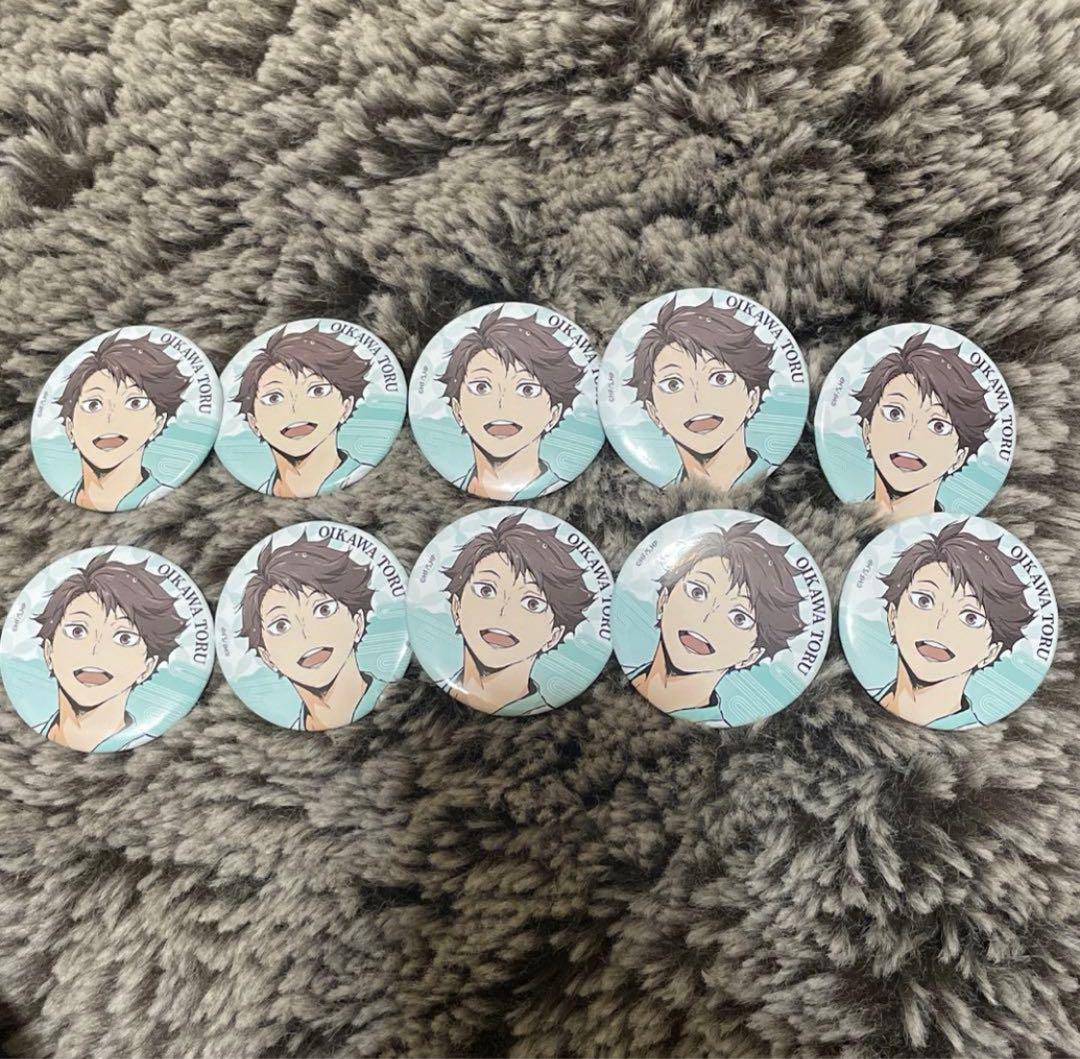 ハイキュー!! 及川徹 極楽湯 缶バッジ