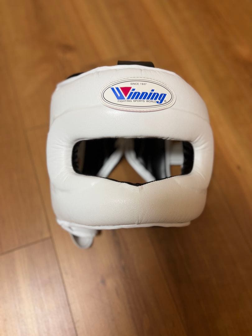 Winning ヘッドギア ホワイト Lサイズ