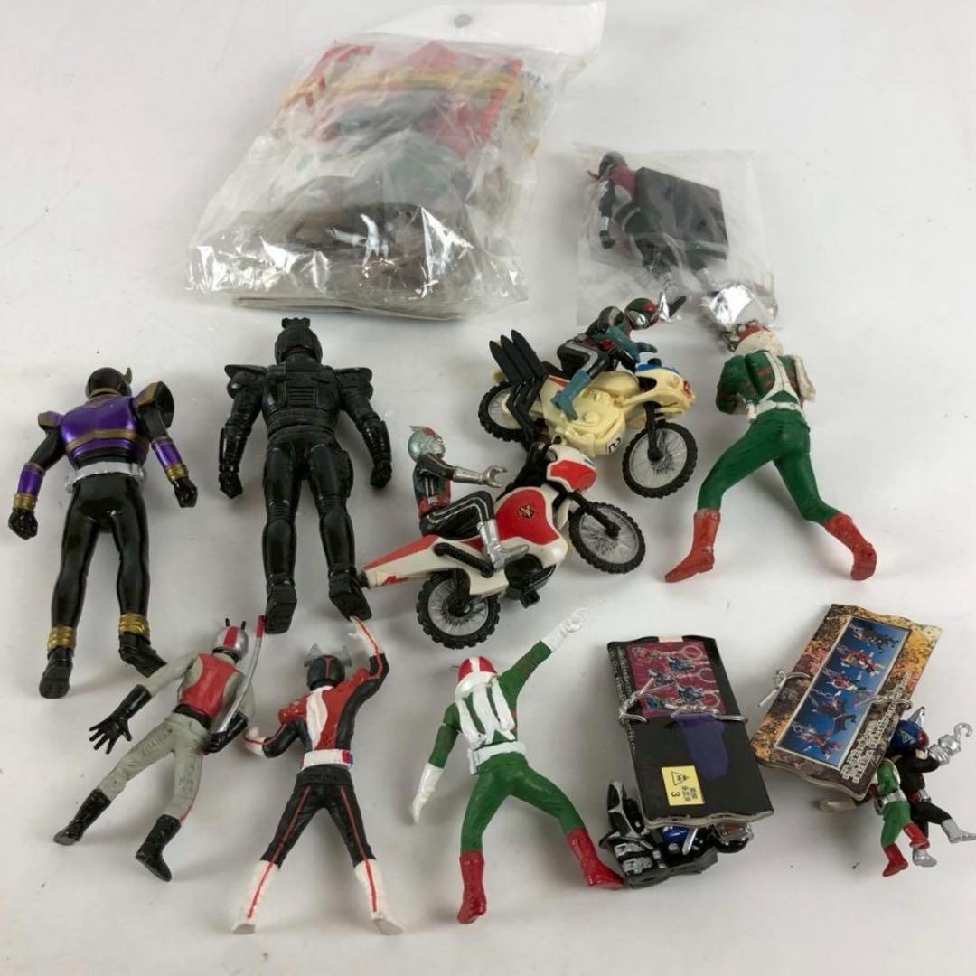 仮面ライダー フィギュア ミニカー キーホルダー 大量 まとめ売り 昭和 平成