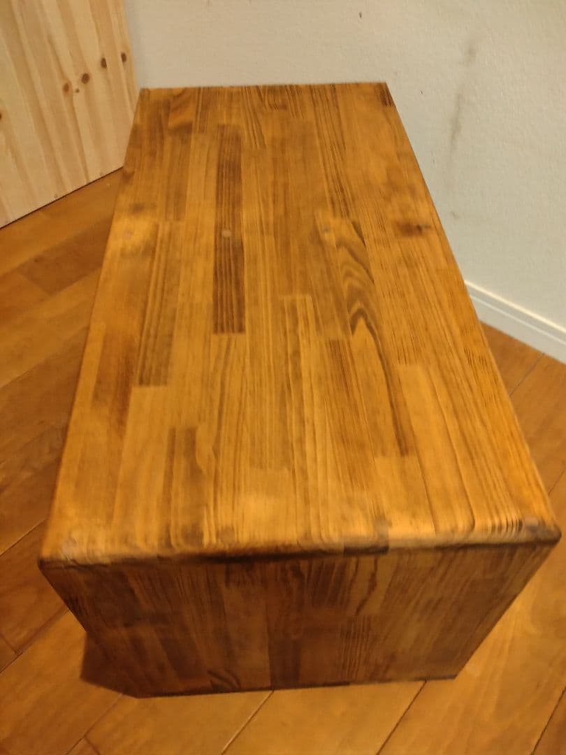 木製　ハンドメイド　オーダー　日の字型　テレビ台　水槽台　棚　シェルフ　本棚