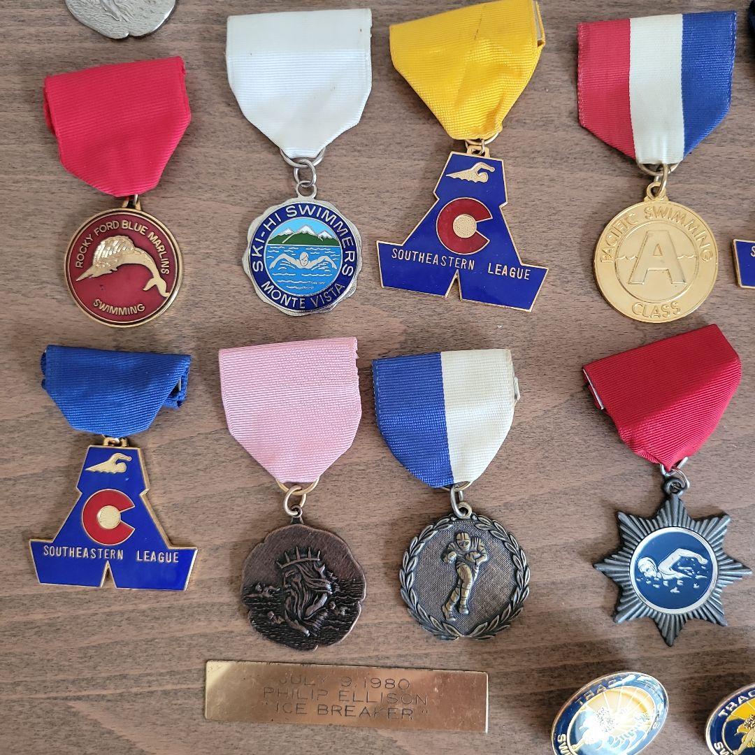 スイミングメダルコレクション 36個セット