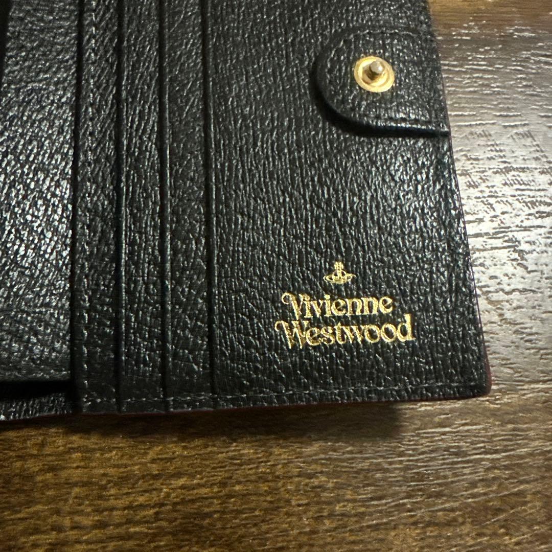 Vivienne Westwood 黒 三つ折り財布