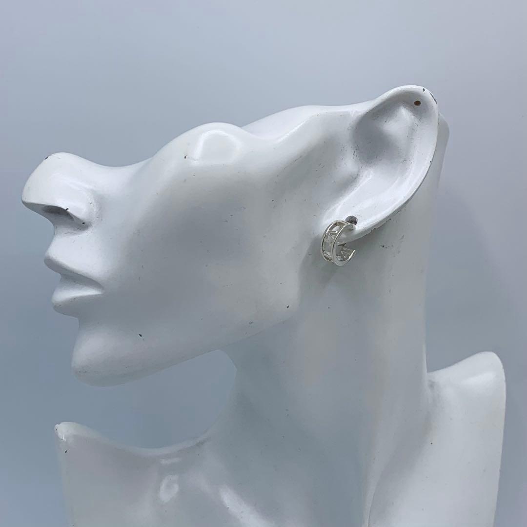 【超美品/箱付き】ティファニー　ピアス　アトラス　フープ　両耳　オシャレ　925