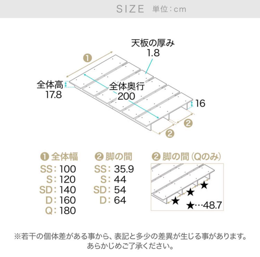 LOWYA ロウヤ　ベットフレーム　シングル