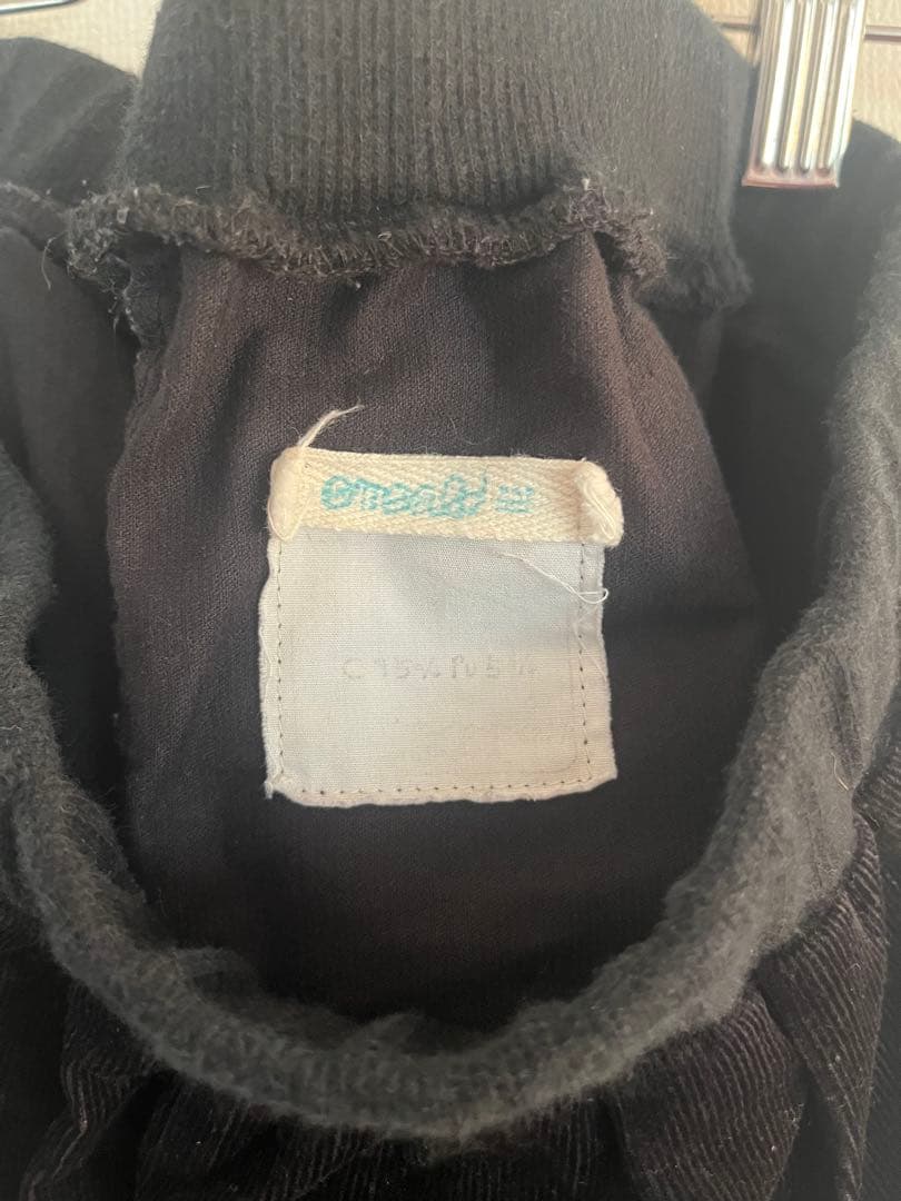 emeraldthirteen ブラック サルエル コーデュロイ