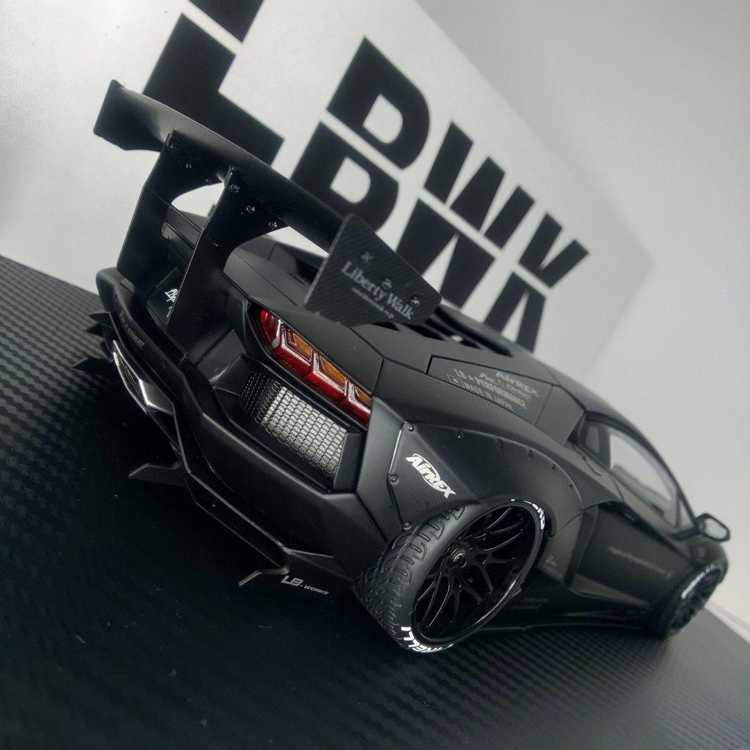 〓シゲ〓1/18スケール〓LBWKアヴェンタドール〓オートアート〓