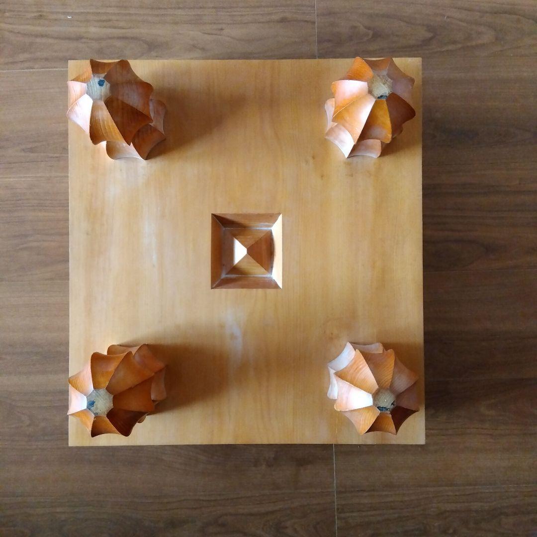 木製囲碁盤 碁石セット