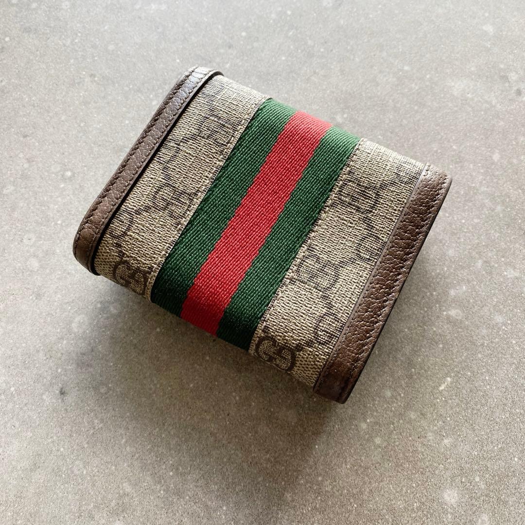 GUCCI グッチ 三つ折り財布　ケース　カードケース
