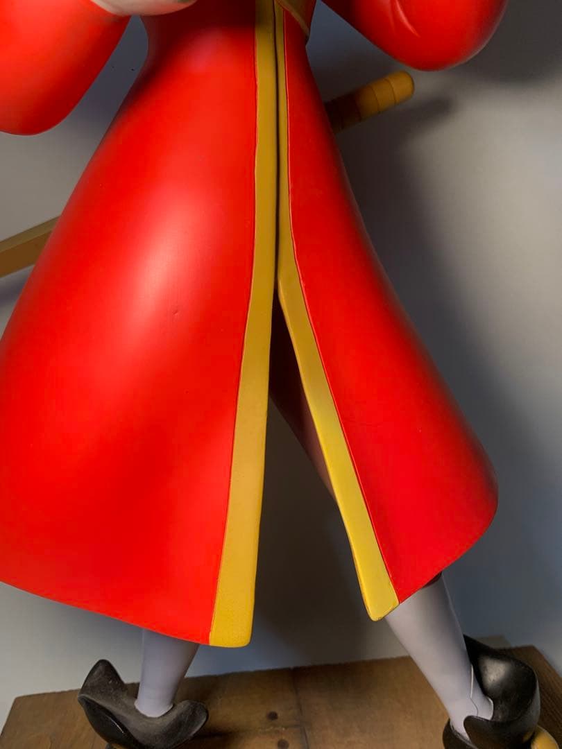 ディズニー ピーターパン　フック船長 ビッグ　フィギュア　スタチュー　レア