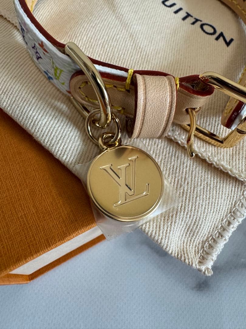 LOUIS VUITTON ルイヴィトン マルチカラー 犬用首輪