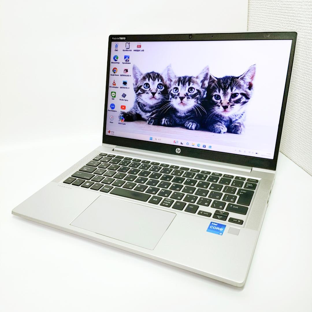 第11世代i5✨️16GB/SSD/HP/カメラ付き小型ノートパソコン/オフィス