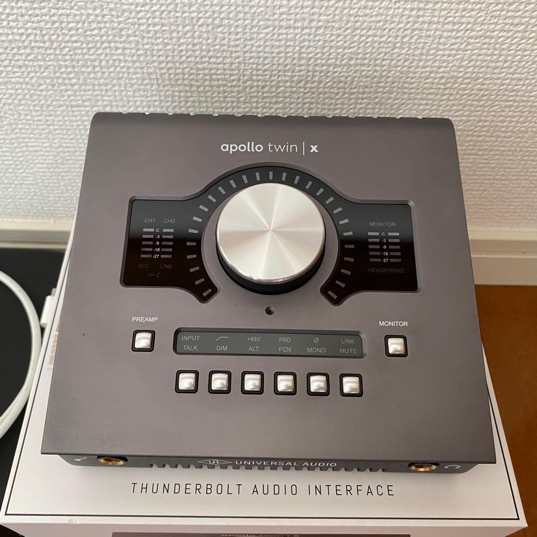 【UAD】Apollo Twin X QUAD【オーディオインターフェイス】