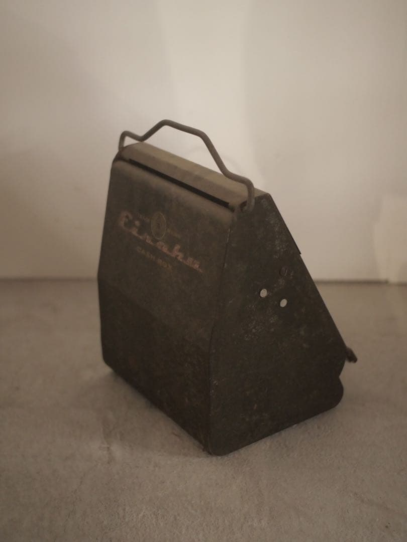 カウンター　小銭　サビ　オブジェ　古家具　古道具　アンティーク　昭和レトロ