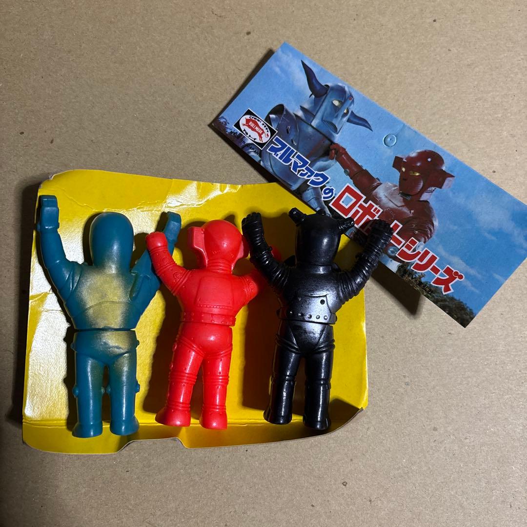 【中古品】ブルマァクのロボットシリーズ スーパーロボットレッドバロン 3体セット