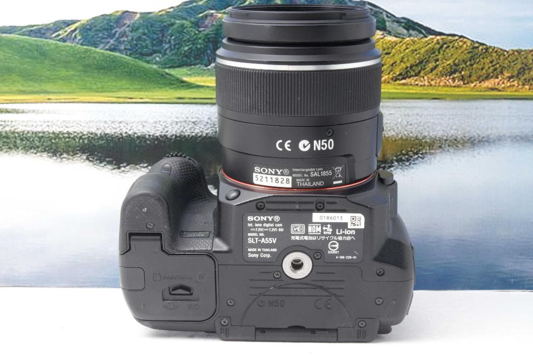 SONY α55 レンズキット　ソニー　SLT-A55V