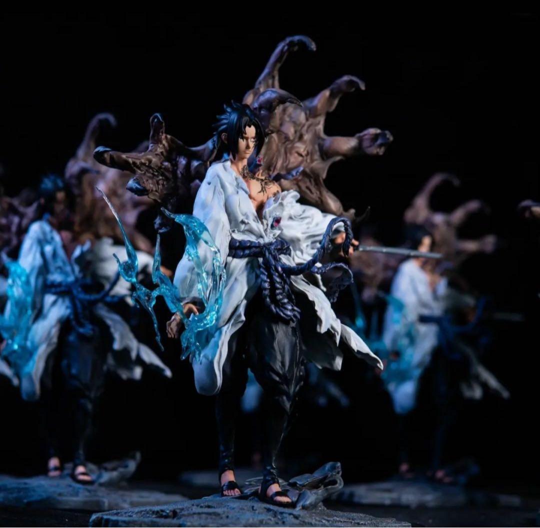 ナルト 疾風伝 うちはサスケ 塗装済み完成品 フィギュア