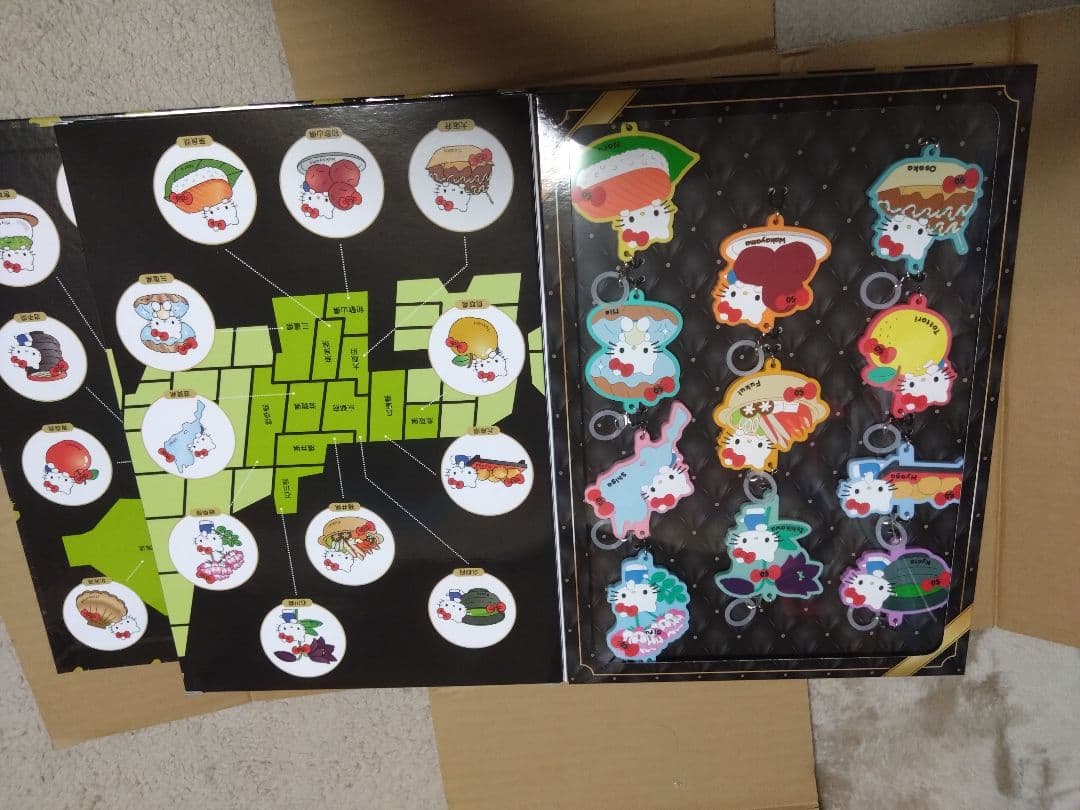 ハロー キティ ラバーマスコット47都道府県コンプリートセット