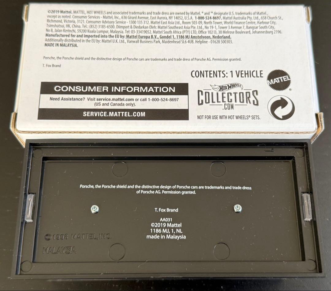 ホットウィール ポルシェ 911 TFOX 激レア