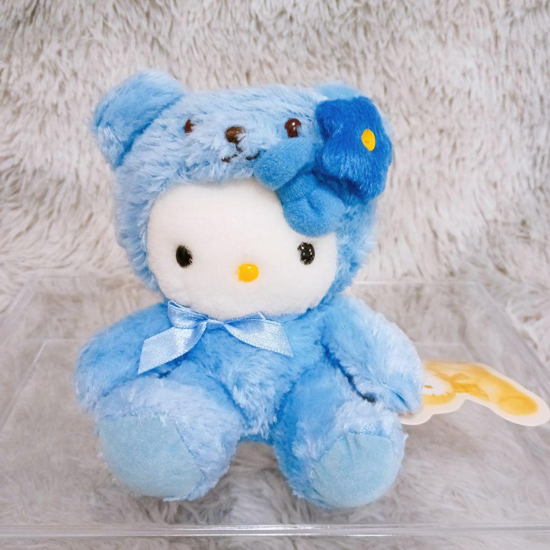 ☆海外限定☆サンリオ ハローキティ ブルーベア ぬいぐるみ 2002