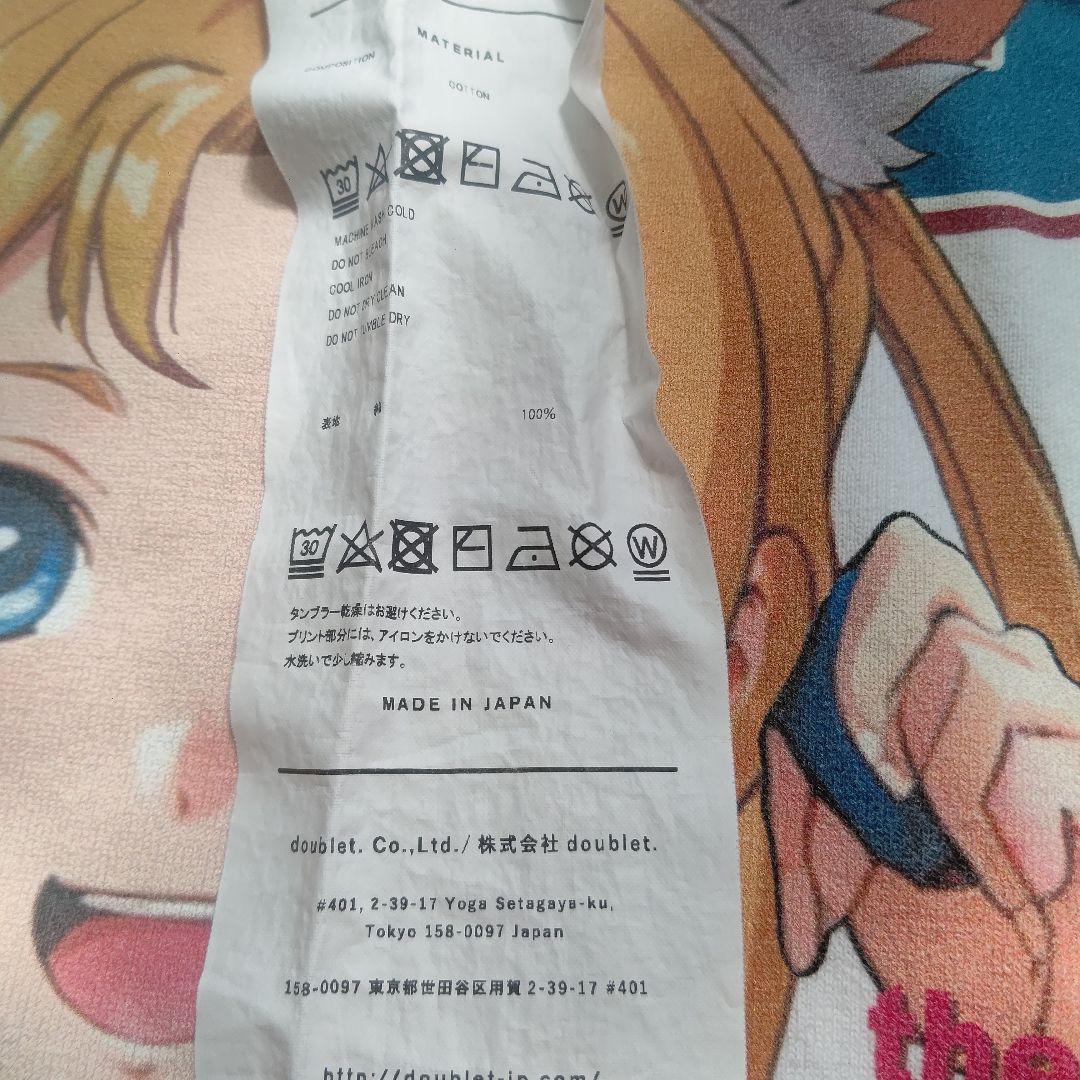 doublet アニメプリントTシャツ M