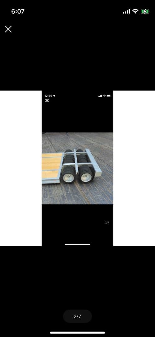 タミヤ1/14トレーラー16輪低床台車