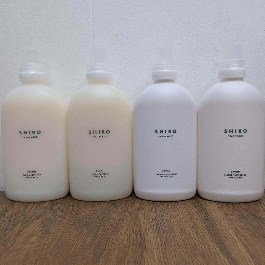 SHIRO サボン 液体洗剤・柔軟剤 1000ml