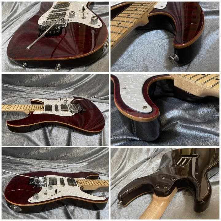 SCHECTER SD-2-24 AL キルトメイプルトップ