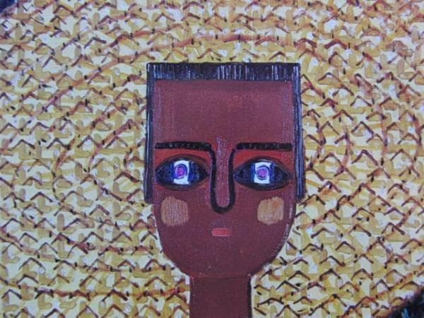 長谷川 三郎、麦藁帽子の婦人像、希少画集画、新品高級額、額装付