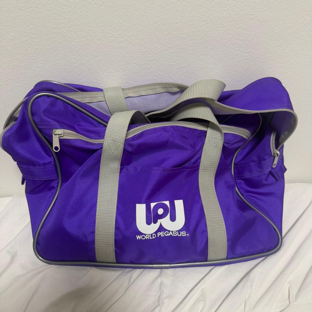 旧ワッペ　紫　ワールドペガサス