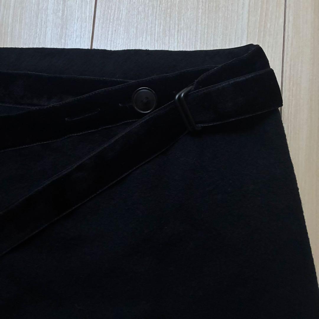 NUMBER (N)INE 07AW ナンバーナイン フリンジ付き巻きスカート