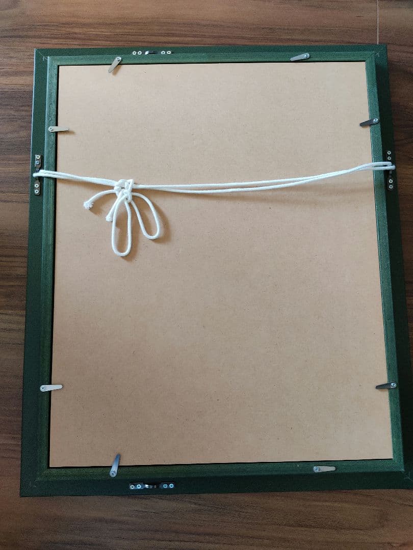 額縁入り　オリジナル肉筆油絵　F6号　　“横浜・海岸教会”　　古キャン使用