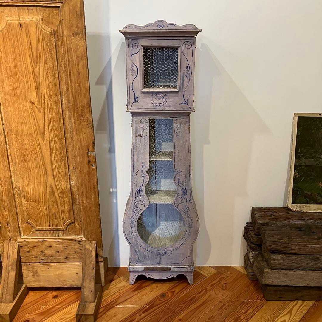 フランス　アンティークキャビネット　鳥小屋風