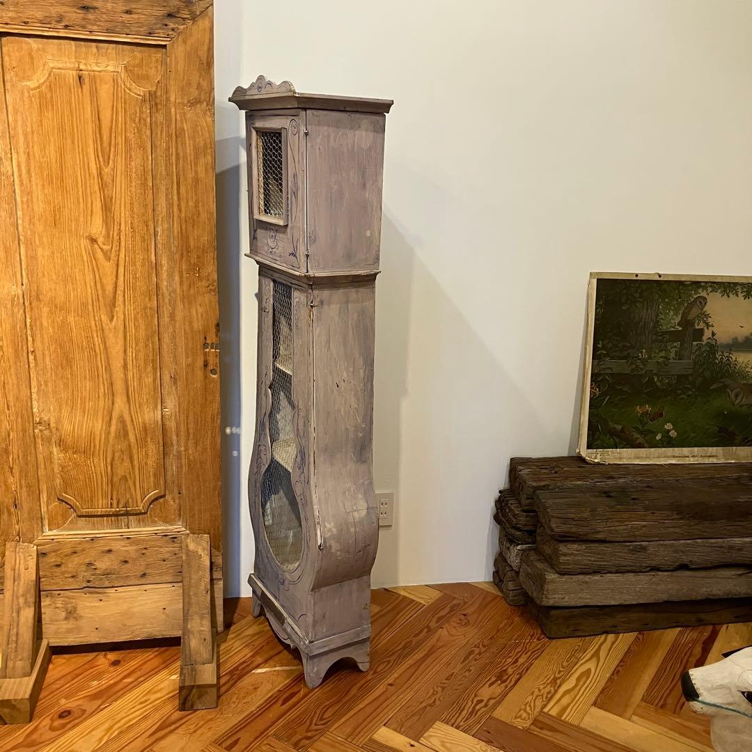 フランス　アンティークキャビネット　鳥小屋風