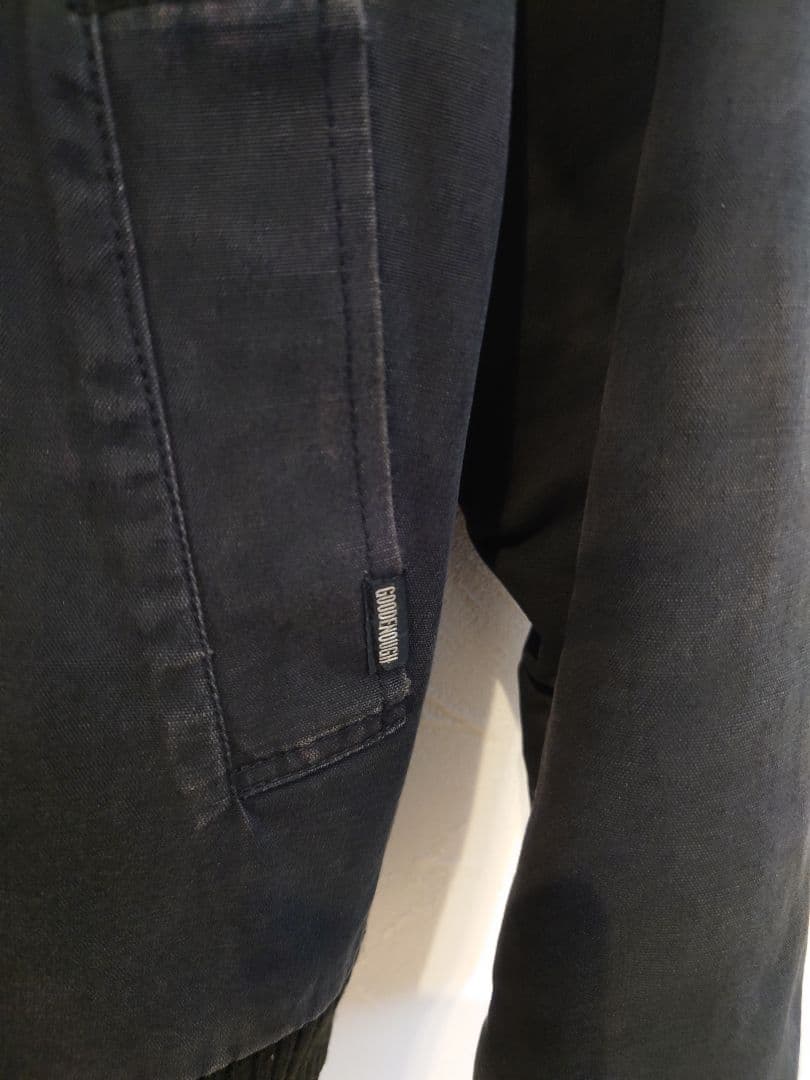 GOOD ENOUGH 90s ダービージャケット グッドイナフ 希少 ブラック