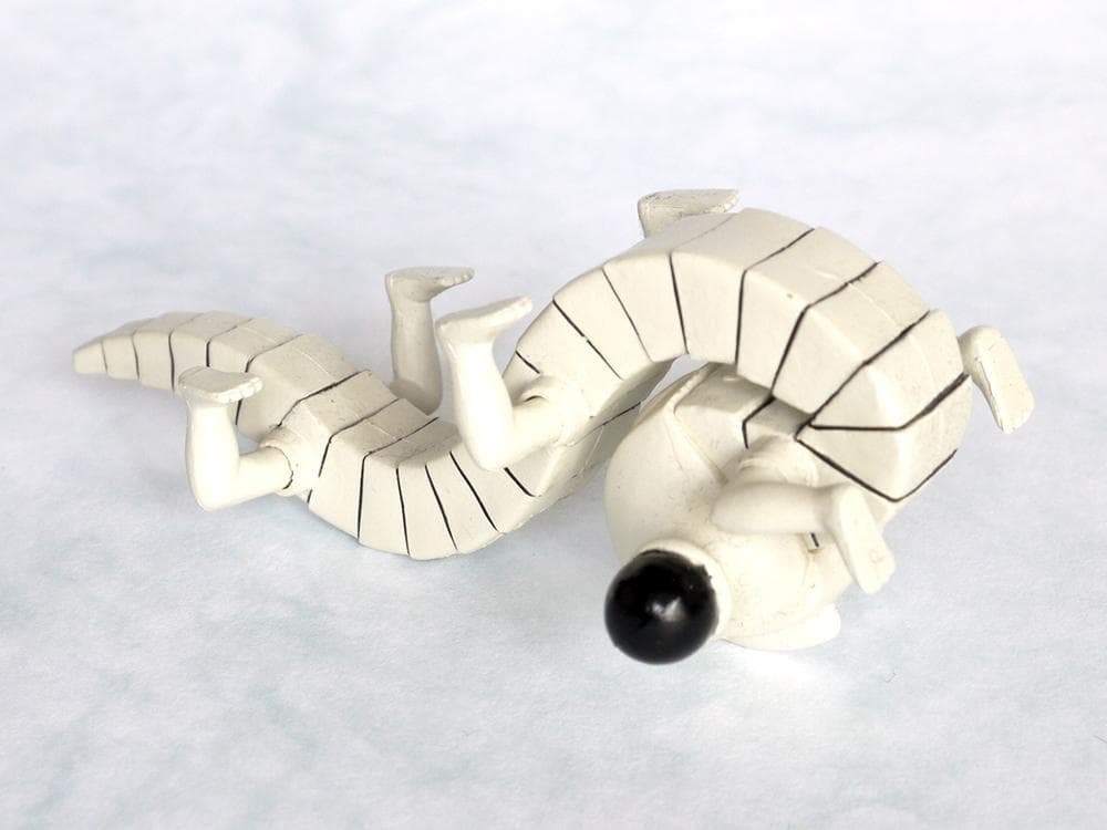 M.C.エッシャー　だまし絵フィギュア 3体セット + 図録