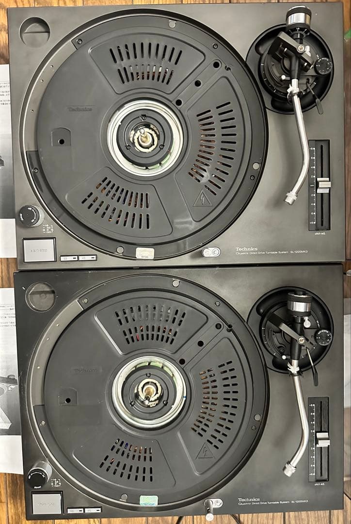 Technics SL-1200MK3 ターンテーブル2台
