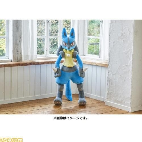 【新品未開封】即購入可　ルカリオ　等身大　ポケモンセンターオンライン　ぬいぐるみ