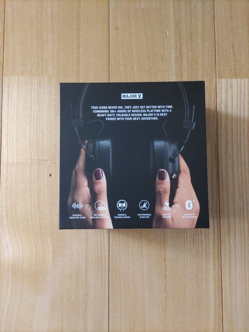 期間限定値下げ中！MarshallMajorVブラック ワイヤレスヘッドホン