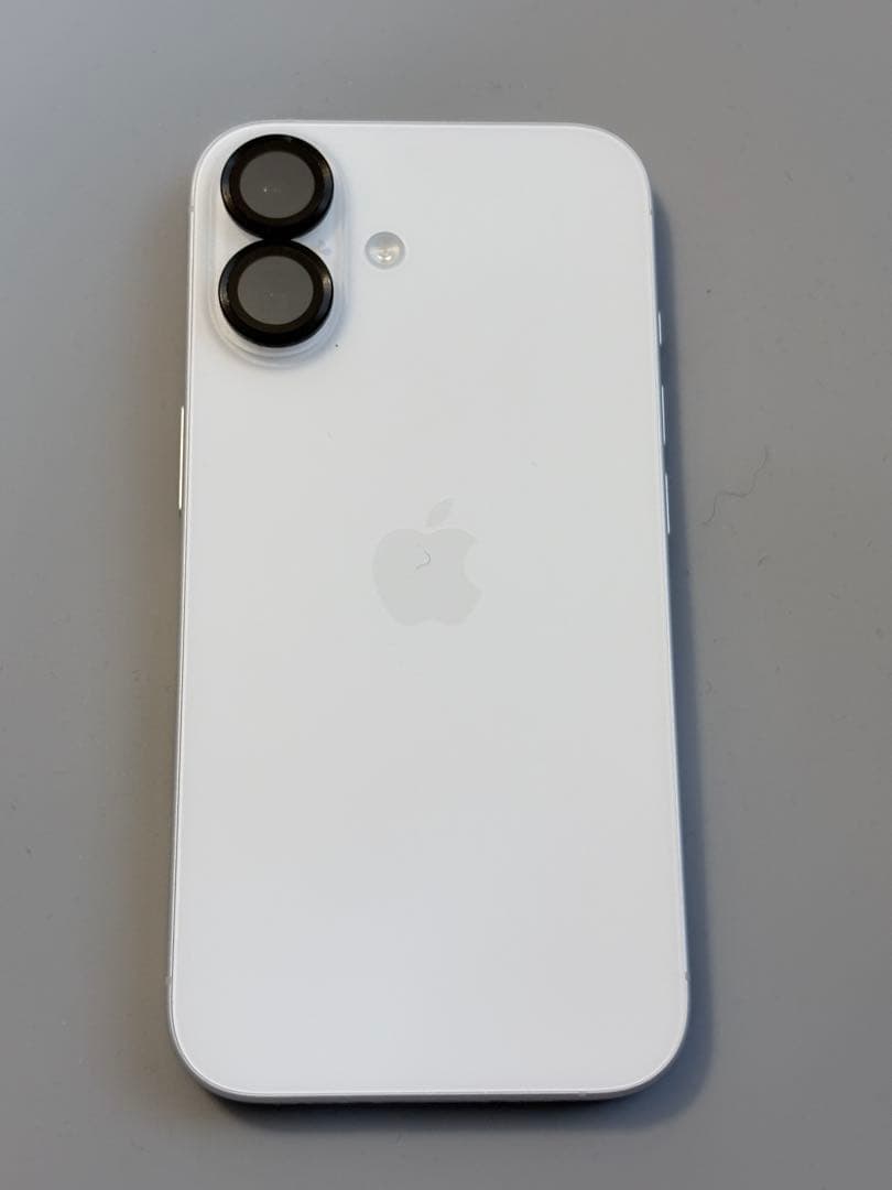 Appleストア版 SIMフリー iPhone16 ホワイト 最大容量100%