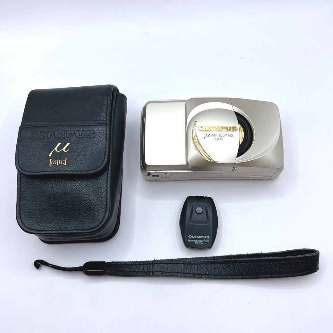 【極美品】 OLYMPUS μ ZOOM 140 DELUXE リモコン付き
