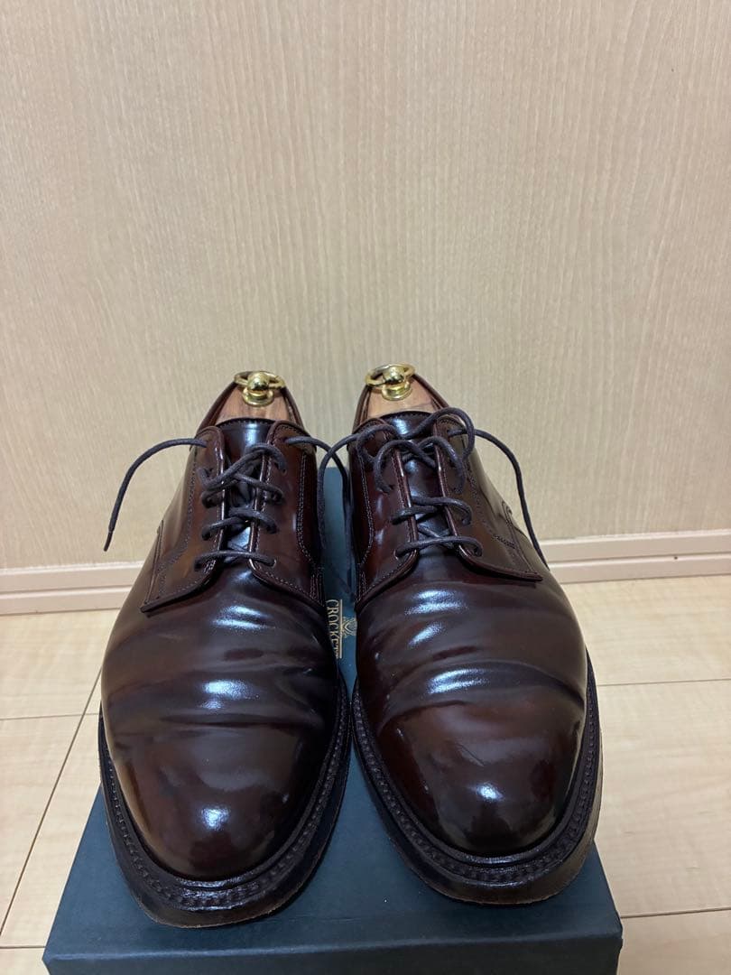 靴 CROCKETT&JONES CORDOVAN GRASMERE 7EE