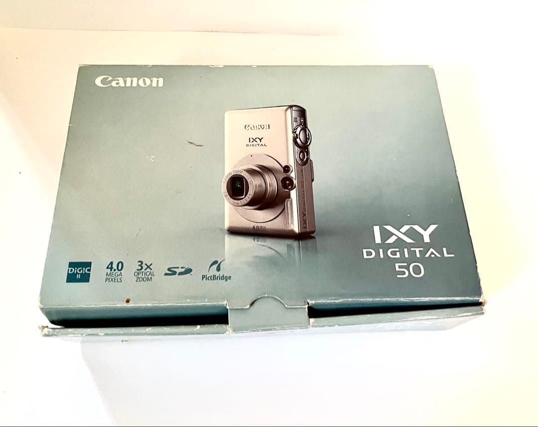 【動作良好】 Canon IXY DIGITAL 50 コンパクトデジタルカメラ