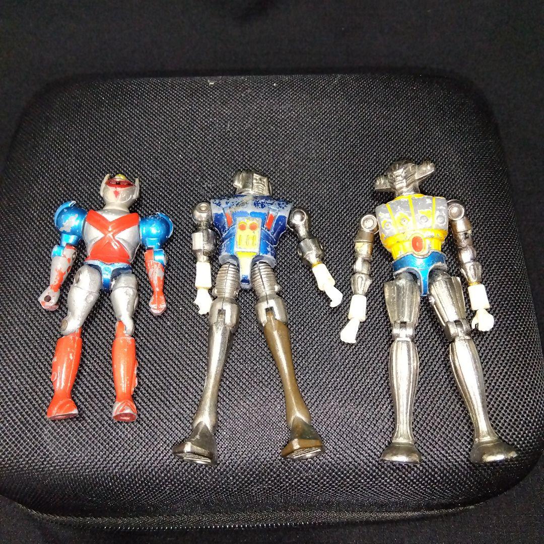 タカラ　ダイナミック企画　超合金製ロボット　3体セット